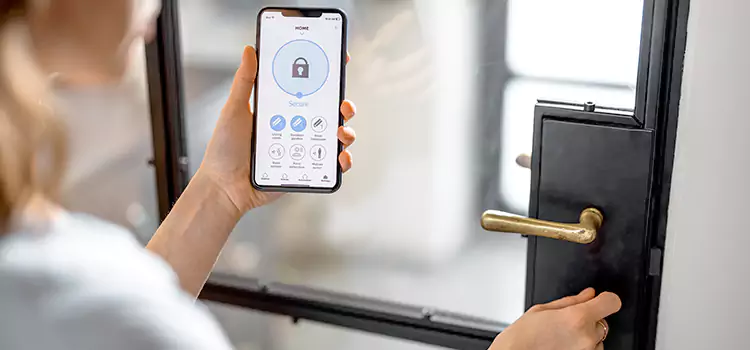 Fingerprint Door Lock Installation Aiken