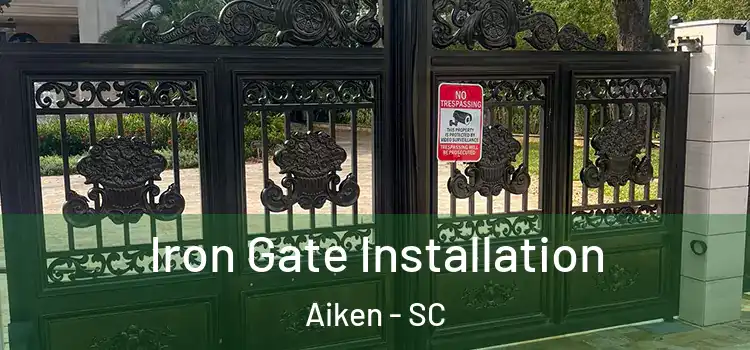  Iron Gate Installation Aiken - SC